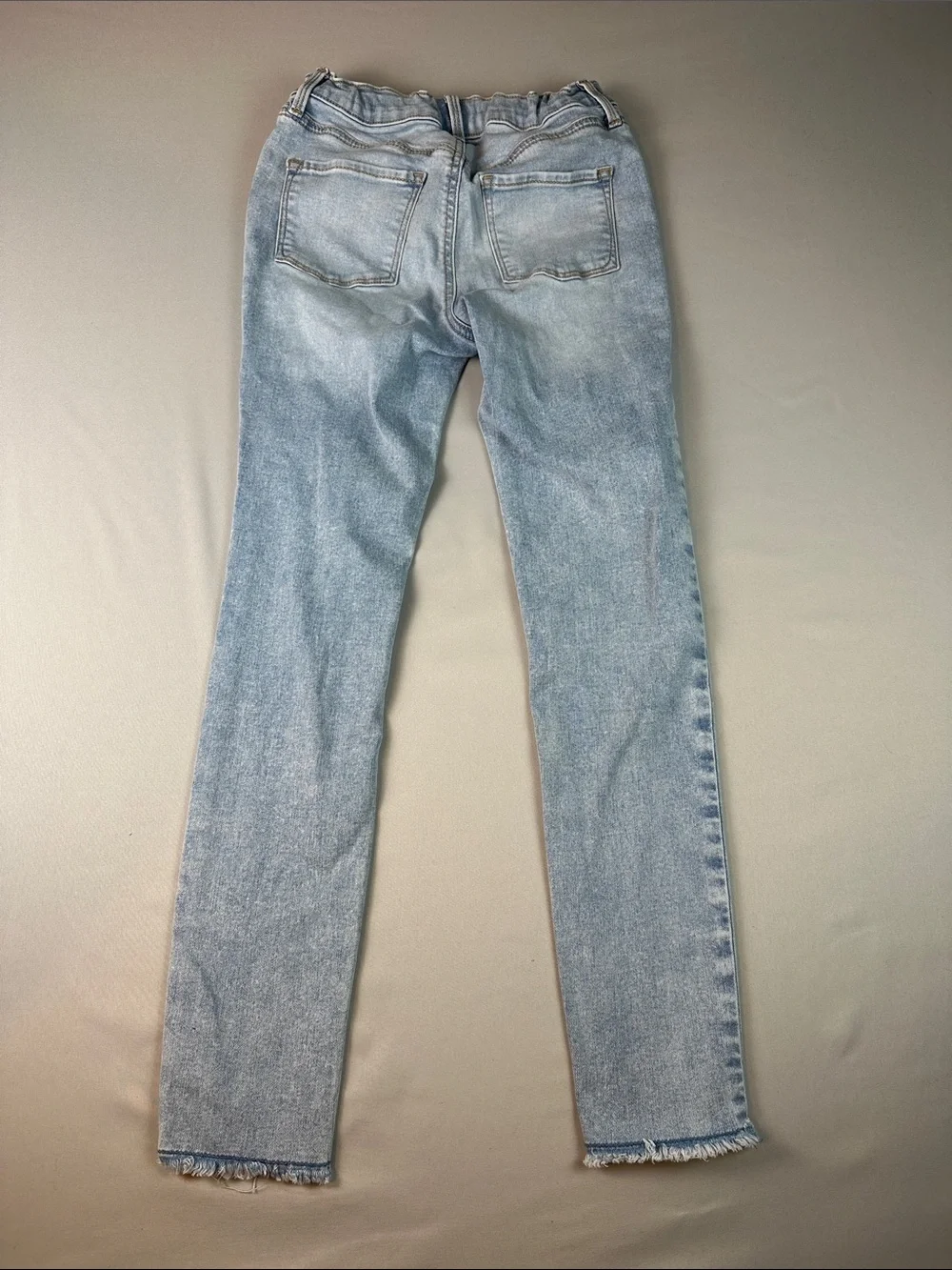 Old Navy Distressed High Rise Rockstar Skinny Jeans Girls Button Fly Size 10